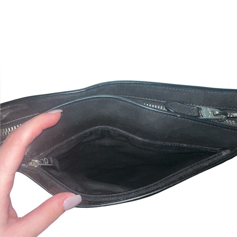Coach Charles Signature/Black Monogram Crossbody - Picture 3 of 8
